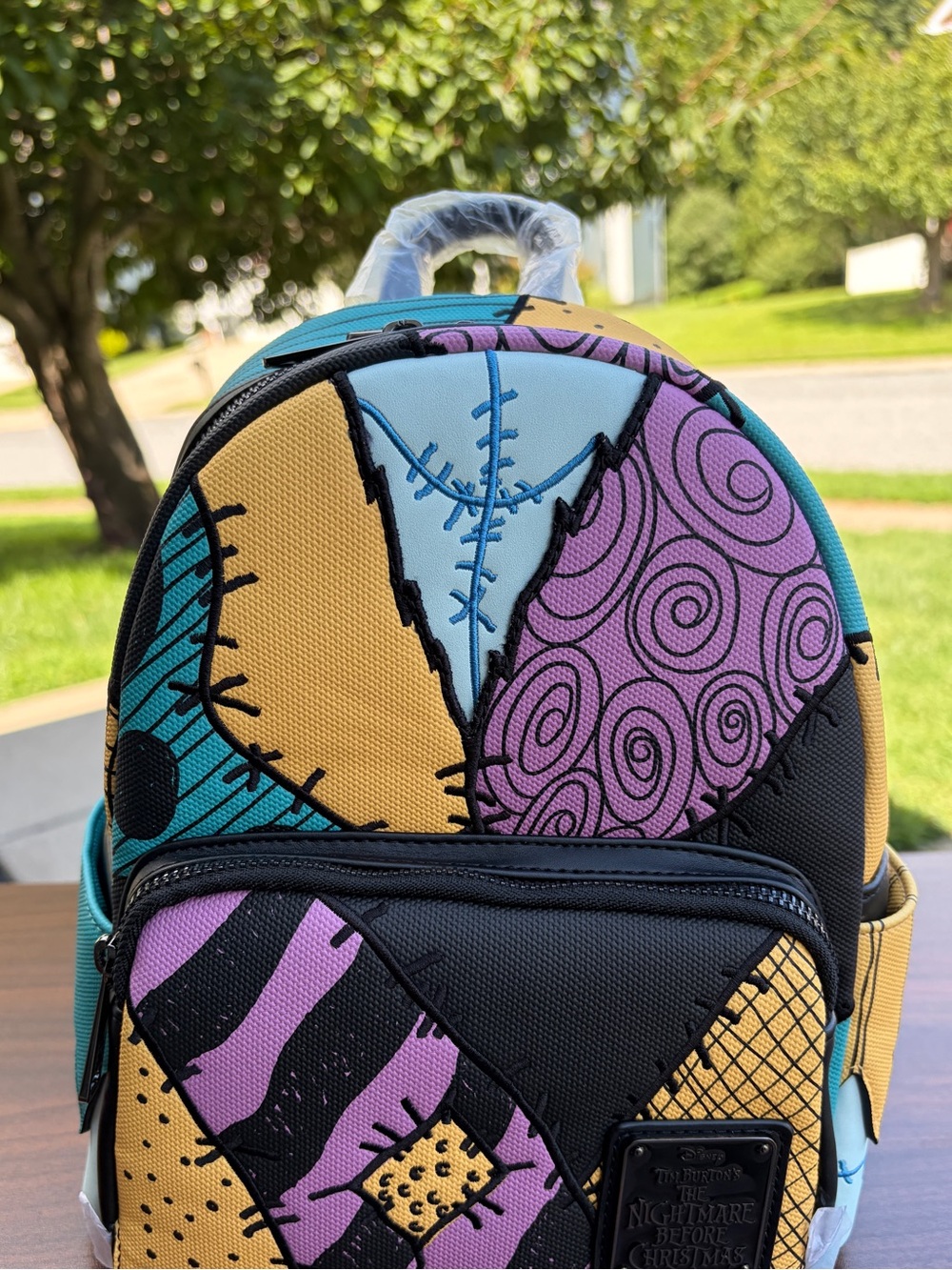 Loungefly Disney Nightmare Before Christmas Sally Cosplay Mini Backpack NWT